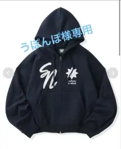 新品 Nouw.ダブルジップパーカーM - メルカリ