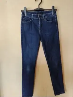 ぷっちい様　ウルトラストレッチスキニージーンズ　25インチ　濃紺　ブルー　廃盤品