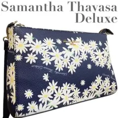 美品 Samantha Thavasa Deluxe ショルダーバッグ 花柄