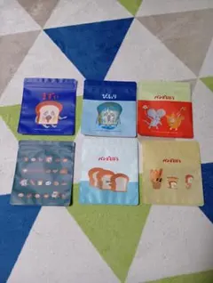 パンどろぼう　一番くじ　ジッパーバックセット