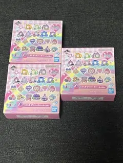たまごっち一番くじ　Ｆ賞きらきらラバーチャーム　３個セット　未開封