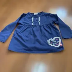 ミキハウス　Hot Biscuits 長袖カットソー 100cm