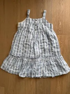 ギンガムチェック ジャンパースカート 5-6歳