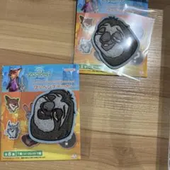 ズートピア2 ワッペンステッカー　フラッシュ