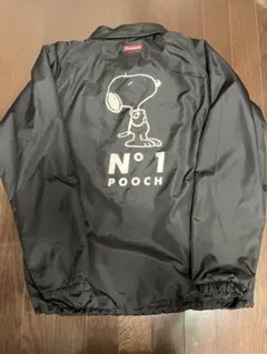 PEANUTS コーチジャケット ブラック L