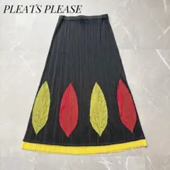美品✨PLEATS PLEASEイッセイミヤケ ロングスカート コウモリ ジップ