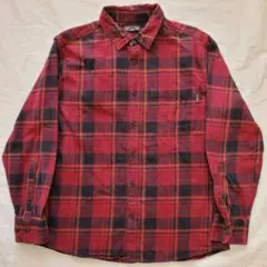 g*'様 Eddie Bauer エディーバウアーメキシコ製チェック総柄シャツ古