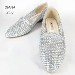 DIANA ダイアナ メッシュパンプス ポインテッドトゥ 24