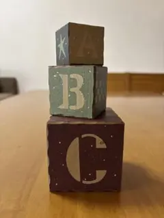 木製アルファベットブロックセット