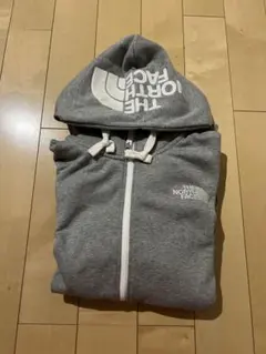 THE NORTH FACE グレー ジップアップパーカー