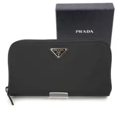 ✨新品未使用✨ PRADA 長財布 ナイロン テスート 三角プレート - メルカリ