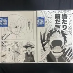 ONE PIECE ALL PAGES 原画シート ナミ - メルカリ