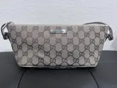 GUCCI GGキャンバス アクセサリーバッグ ポーチ