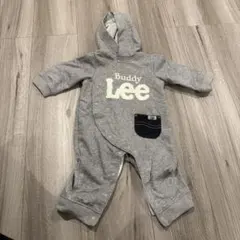 Buddy Lee グレー フード付きロンパース