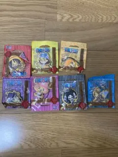 ONE PIECE ワンピース　７個セット　ストラップ　クッキー