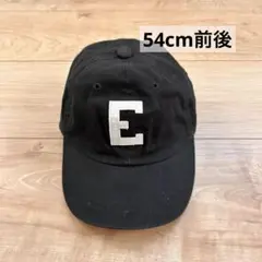54cm前後 調節可能 キッズ キャップ 帽子 ブラック 黒 韓国子ども服