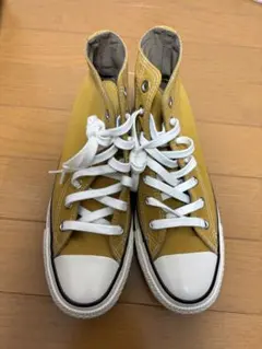 Converse ALL STAR イエロー ハイカットスニーカー　23cm