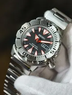 稼働/SEIKO オレンジモンスター 自動巻き 腕時計 メンズ ダイバー 夜行 