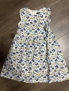 【BEBE べべ】花柄ノースリーブワンピース 140cmのサムネイル