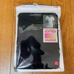 UNIQLO HEATTECH ショートスリーブ 130 ブラック