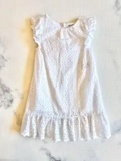 ラルフローレン　ワンピース　袖なし ホワイト　90 レース