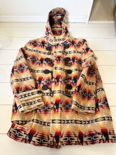 【ほぼ未使用・希少】ヒステリックグラマー ネイティブ柄ダッフルコート M 完売品