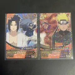 NARUTO 忍W うちはサスケ うずまきナルト カードセット プロモ 非売品 