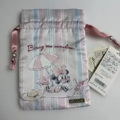 【新品】Cocoonist ミニーマウス 巾着S ディズニー