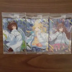 ウマ娘 ウエハースカード ミホノブルボン アグネスタキオン ネオユニヴァース