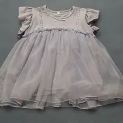 チュール付きトップス 130cm