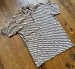 【EVISU/エヴィス】ボタンダウンポロシャツ BR×Light Brownのサムネイル