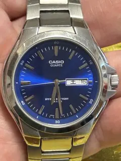 【正常稼働】美品サファイアブルーCASIOMTP-1228DJ