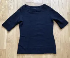 UNTITLED アンタイトル　ブラック サイズ9 ニットセーター