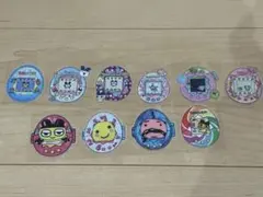 たまごっち ロールシール キラキラシール 平面シール 防水加工 10枚