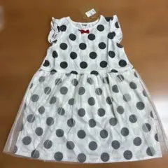 STORIES グレードットワンピース 120cmのサムネイル