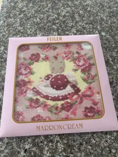 サンリオ FEILER フェイラー ハンカチ マロンクリーム