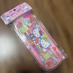 2002年 ランチトリオ カトラリー ハローキティ サンリオ キティ ミミィのサムネイル