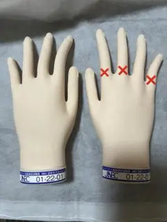JNEC ハンドモデル　骨折なし　美品 骨折なし】認定モデルハンド