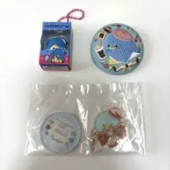 タキシードサム キーホルダー、缶バッジ、アクリルスタンド