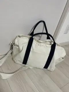 仕切り付きトートバッグ