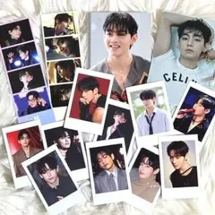 BTS V テテ チェキ風フォトカード&4カットフォト&Lサイズフォトセット