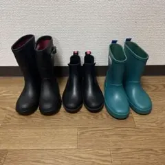 キッズレインブーツ3足セットのサムネイル