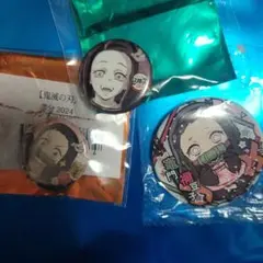鬼滅の刃 缶バッジ 3個セット　竈門禰豆子　節分　刀鍛冶　くじ引き