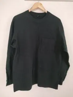 UNIQLO ウォッシュコットンクルーネックTシャツ