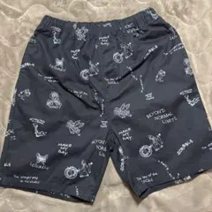総柄 ショートパンツ ブラックのサムネイル