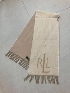 （K12494）LAUREN RALPH　ラルフローレン　デガロゴ　マフラー