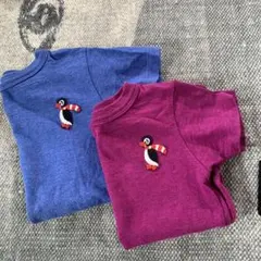 Denim Dungaree  ペンギンワッペンTee  100 120