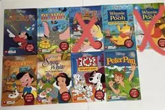 子供英語　知育Lady bird バラ売りDisneyシリーズ絵本洋書CD付き