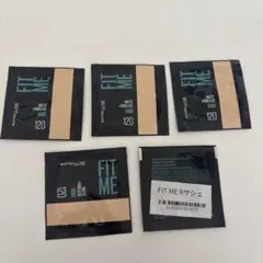 MAYBELLINE FIT ME ファンデーション 5個　色番120 各1ml