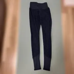 alo ダークネイビー ヨガパンツ ハイウエスト